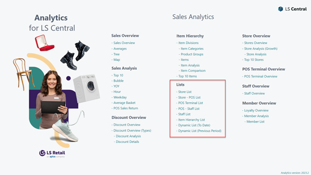Analytics For LS Central